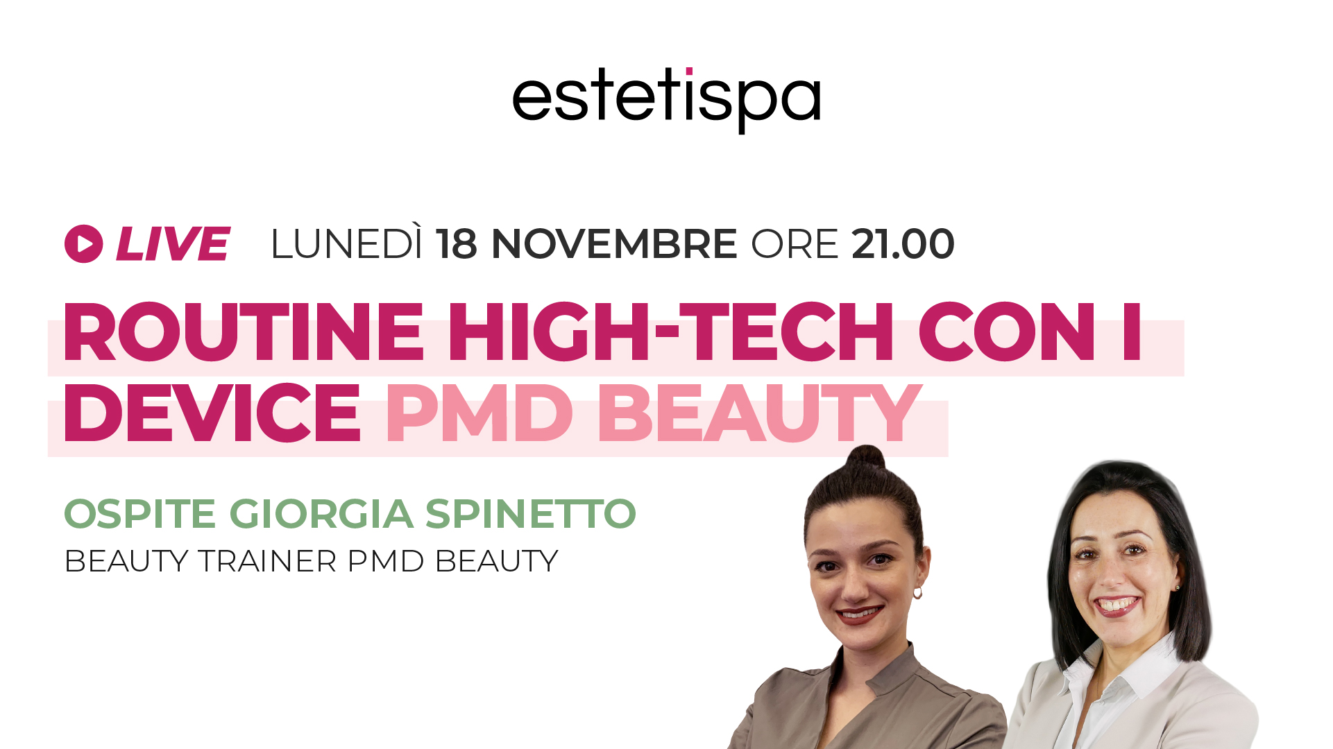 Routine high-tech con i device PMD Beauty