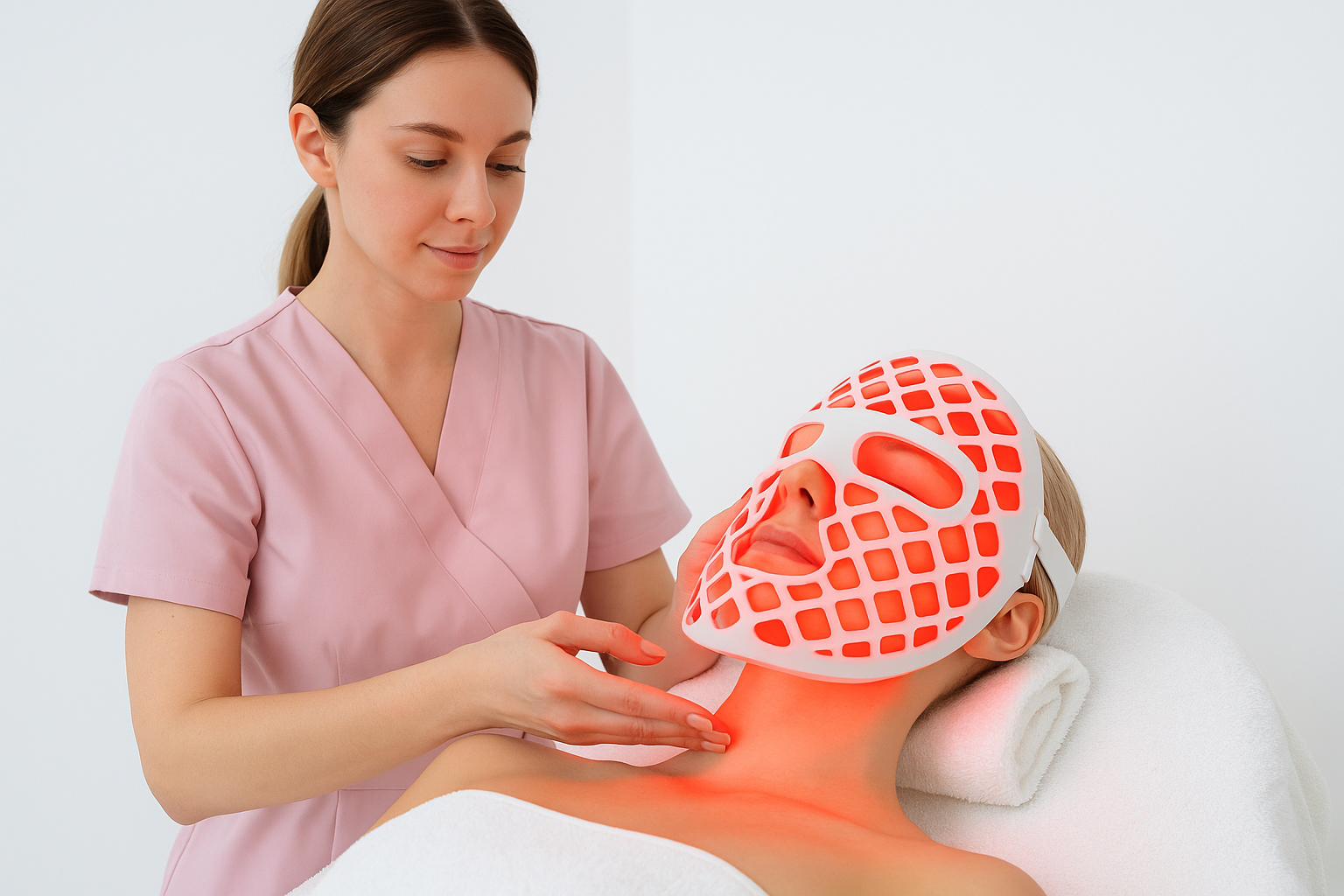Sinergia tra cosmetici e tecnologia a luce rossa